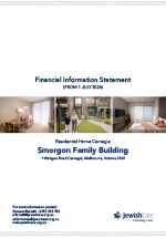Financial Information Statement (from 1 July 2024) - Carnegie